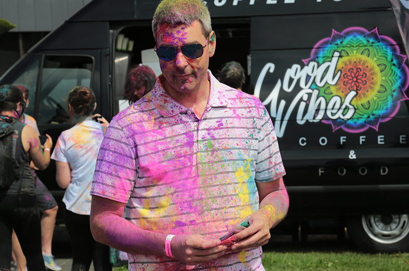 Holi Festival of Colour : Wellington : New Zealand : Richard Moore : Journalist : Photographer :